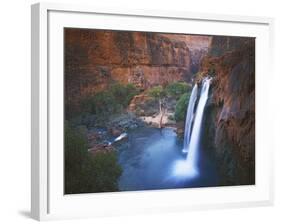 Havasu Falls, Grand Canyon, Arizona, USA-Charles Gurche-Framed Photographic Print