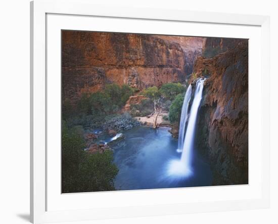 Havasu Falls, Grand Canyon, Arizona, USA-Charles Gurche-Framed Photographic Print
