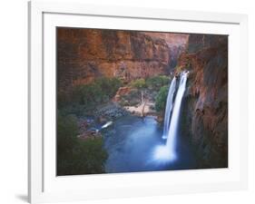 Havasu Falls, Grand Canyon, Arizona, USA-Charles Gurche-Framed Photographic Print