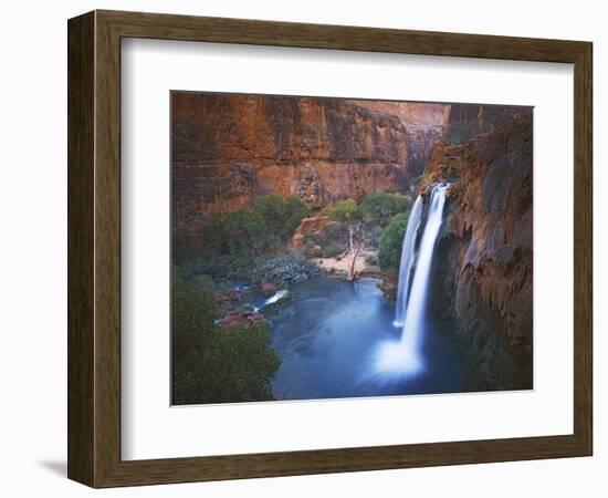 Havasu Falls, Grand Canyon, Arizona, USA-Charles Gurche-Framed Photographic Print