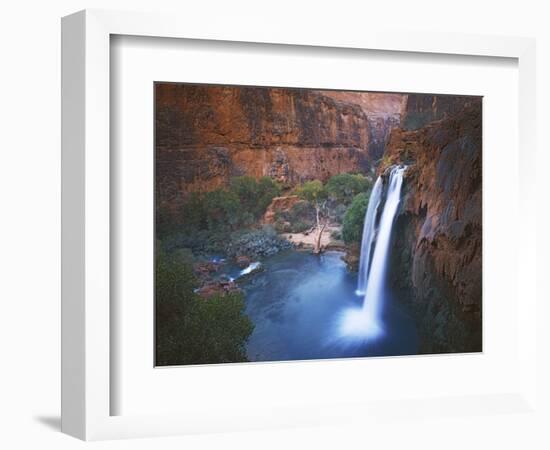 Havasu Falls, Grand Canyon, Arizona, USA-Charles Gurche-Framed Photographic Print