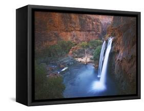 Havasu Falls, Grand Canyon, Arizona, USA-Charles Gurche-Framed Stretched Canvas