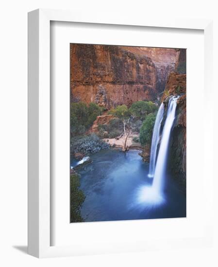 Havasu Falls, Grand Canyon, Arizona, USA-Charles Gurche-Framed Photographic Print