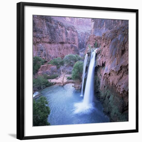 Havasu Falls, Grand Canyon, United States of America (U.S.A.), North America-Tony Gervis-Framed Photographic Print