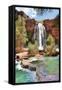 Havasu Falls IV-Larry Malvin-Framed Stretched Canvas