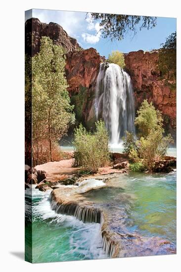 Havasu Falls IV-Larry Malvin-Stretched Canvas