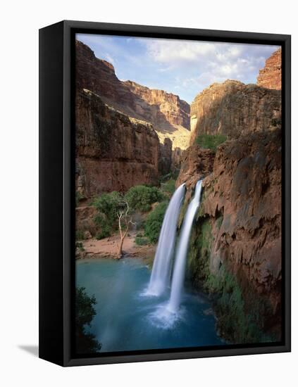 Havasu Falls-James Randklev-Framed Stretched Canvas