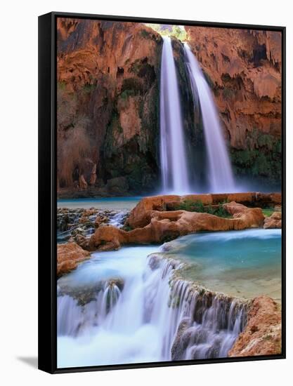 Havasu Falls-Ron Watts-Framed Stretched Canvas