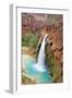 Havasu Waterfall on the Havasupai Reservation in Arizona, USA-Chuck Haney-Framed Photographic Print