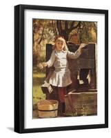 Have a Drink, C.1880-John George Brown-Framed Giclee Print