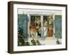 Have a Look, Who Is Coming!-Theodor Kleehaas-Framed Giclee Print