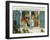 Have a Look, Who Is Coming!-Theodor Kleehaas-Framed Giclee Print