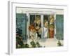 Have a Look, Who Is Coming!-Theodor Kleehaas-Framed Giclee Print