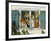 Have a Look, Who Is Coming!-Theodor Kleehaas-Framed Giclee Print