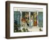 Have a Look, Who Is Coming!-Theodor Kleehaas-Framed Giclee Print