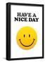 Have a Nice Day Smiley Face-null-Framed Poster