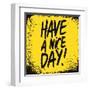 Have a Nice Day-ZOO BY-Framed Art Print