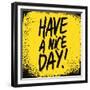 Have a Nice Day-ZOO BY-Framed Premium Giclee Print