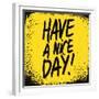 Have a Nice Day-ZOO BY-Framed Premium Giclee Print