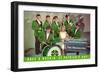 Have a Rockin St. Patricks Day, School Rock Band-null-Framed Art Print