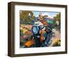 Have Dog Will Travel-Connie R. Townsend-Framed Art Print