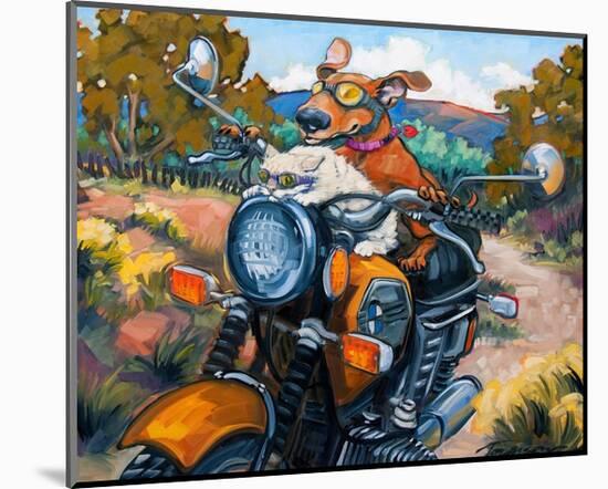 Have Dog Will Travel-Connie R. Townsend-Mounted Art Print