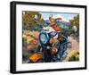 Have Dog Will Travel-Connie R. Townsend-Framed Art Print