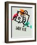 Have Fun 1-Lina Lu-Framed Art Print