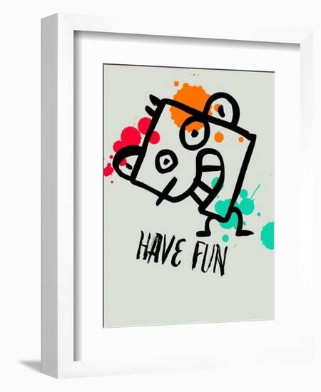 Have Fun 1-Lina Lu-Framed Art Print