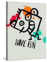 Have Fun 1-Lina Lu-Stretched Canvas