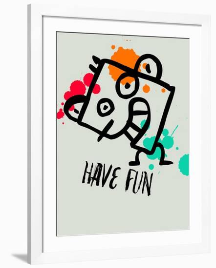 Have Fun 1-Lina Lu-Framed Art Print