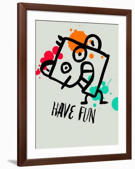 Have Fun 1-Lina Lu-Framed Art Print