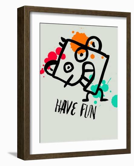 Have Fun 1-Lina Lu-Framed Art Print