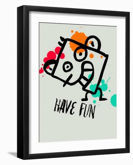 Have Fun 1-Lina Lu-Framed Art Print