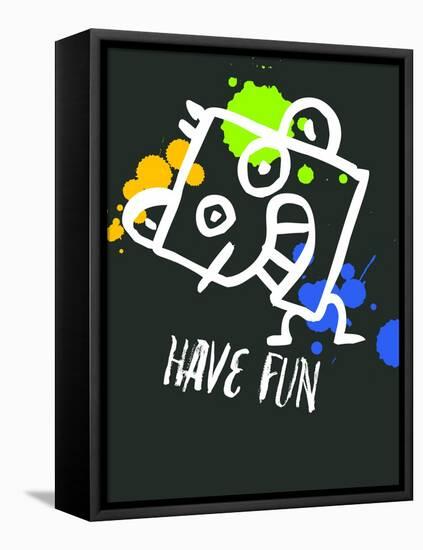 Have Fun 2-Lina Lu-Framed Stretched Canvas