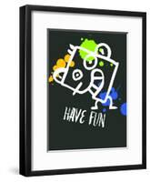 Have Fun 2-Lina Lu-Framed Art Print