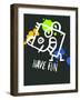 Have Fun 2-Lina Lu-Framed Art Print