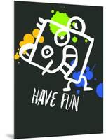 Have Fun 2-Lina Lu-Mounted Art Print