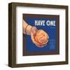 Have One Brand Oranges-null-Framed Art Print