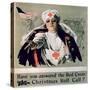 Have You Answered the Red Cross Christmas Roll Call?', 1st World War Poster-null-Stretched Canvas