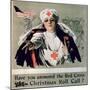 Have You Answered the Red Cross Christmas Roll Call?', 1st World War Poster-null-Mounted Giclee Print