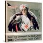 Have You Answered the Red Cross Christmas Roll Call?', 1st World War Poster-null-Stretched Canvas