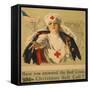 Have You Answered the Red Cross Christmas Roll Call?-Harrison Fisher-Framed Stretched Canvas