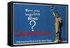 Have You Bought Your Bond? Liberty Loan Poster-Adolf Treidler-Framed Stretched Canvas