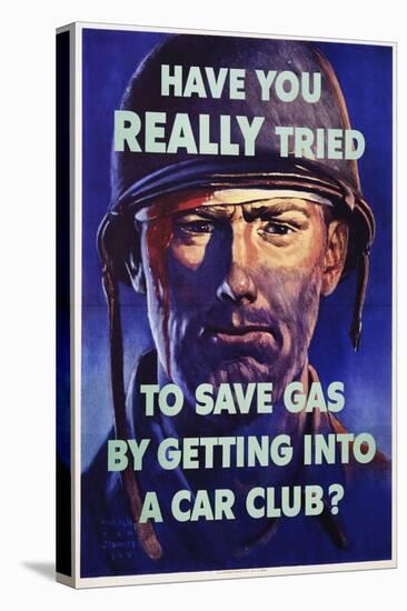 Have You Really Tried to Save Gas by Getting into a Car Club?-Harold Van Schmidt-Stretched Canvas