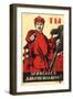 Have You Volunteered for the Red Army?, Soviet Agitprop Poster, 1920-Dmitriy Stakhievich Moor-Framed Premium Giclee Print