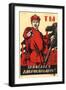 Have You Volunteered for the Red Army?, Soviet Agitprop Poster, 1920-Dmitriy Stakhievich Moor-Framed Premium Giclee Print