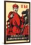 Have You Volunteered for the Red Army?, Soviet Agitprop Poster, 1920-Dmitriy Stakhievich Moor-Framed Giclee Print