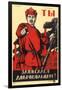 Have You Volunteered for the Red Army?, Soviet Agitprop Poster, 1920-Dmitriy Stakhievich Moor-Framed Giclee Print