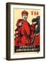 Have You Volunteered for the Red Army?, Soviet Agitprop Poster, 1920-Dmitriy Stakhievich Moor-Framed Giclee Print